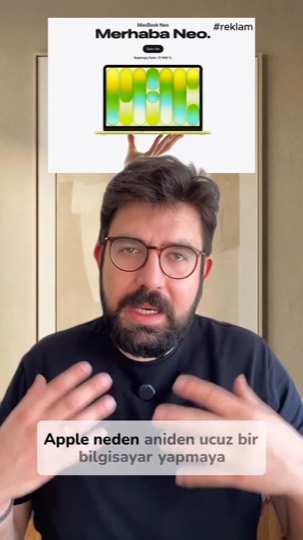 Apple’ın uygun fiyatlı MacBook stratejisini Gillette’in jilet modeli ve ekosistem bağlılığı üzerinden anlatan video.